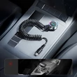 Kép 8/10 - Joyroom JR-CL07 72W 3 az 1-ben autós töltő 1,6 m USB-C kábellel – Fekete