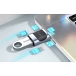 Kép 2/2 - Essager Adapter OTG USB 3.0 anya USB-C apa (fekete)