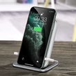 Kép 8/8 - Baseus Cobble qi vezeték nélküli töltő 15W + vízszintes tartóállvány