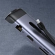Kép 4/8 - Ugreen 9in1 multifunkcionális HUB USB Type C - HDMI / 3xUSB 3.2 GeN  1 / SD + micro SD kártyaolvasó / VGA / RJ45 / USB Type C Power Delivery  100W 20V 5A - szürke (70409 CM286)