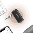 Kép 5/8 - Ugreen Bluetooth autós audio adapter AUX mini jack - fekete (70303)