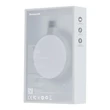 Kép 2/8 - Baseus Jelly Qi vezeték nélküli töltő 15 W + USB - C típusú USB kábel - fehér (WXGD-02)