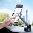 Kép 5/8 - Baseus Gravity műszerfalra/szélvédőre rögzíthető autós telefontartó - ezüst (SUYL-JY0S)