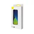 Kép 4/8 - Baseus edzett üveg kijelzővédő fólia 0.3mm iPhone 12/12 Pro (2020) készülékekhez (2db)