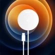 Kép 6/8 - Dudao 15 W-os mágneses vezeték nélküli töltő + 20 W-os fali töltő (MagSafe-kompatibilis) fehér (A12XS)