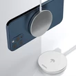 Kép 8/8 - Dudao 15 W-os mágneses vezeték nélküli töltő + 20 W-os fali töltő (MagSafe-kompatibilis) fehér (A12XS)