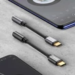 Kép 8/8 - Baseus L54 audioadapter USB-C + mini jack 3,5 mm (fekete + szürke)