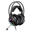 Kép 2/8 - Tronsmart Glary Alpha Gaming RGB, 3,5 mm-es mini jack fejhallgató mikrofonnal és távirányítóval játékosok számára, fekete (370406)