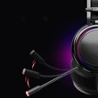 Kép 6/8 - Tronsmart Glary Gaming RGB USB fejhallgató mikrofonnal és távirányítóval a játékosok számára, fekete (333620)
