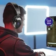 Kép 4/8 - Tronsmart Shadow gaming vezeték nélküli fejhallgató mikrofonnal, játékhoz, lila (372308)
