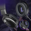Kép 7/8 - Tronsmart Shadow gaming vezeték nélküli fejhallgató mikrofonnal, játékhoz, lila (372308)