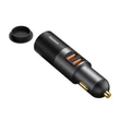 Kép 2/8 - Baseus Share Together gyors töltésű autós töltő szivargyújtó bővítő porttal, 2x USB, 120 W (szürke)