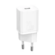 Kép 2/9 - Baseus Super Si gyorstöltő 1C 20W, USB-C-Lightning kábellel, 1m (fehér)