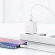 Kép 8/9 - Baseus Super Si gyorstöltő 1C 20W, USB-C-Lightning kábellel, 1m (fehér)