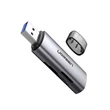 Kép 1/2 - Ugreen CM216 SD / TF USB 3.0 adapter (szürke)