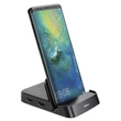 Kép 1/11 - Baseus Mate USB Type-C hub asztali dokkolóállomás, állvány mobiltelefonhoz