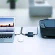 Kép 6/6 - UGREEN Switch Adapter 4in1 USB 2.0 (fekete)