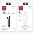 Kép 2/8 - Joyroom Headset Single vezeték nélküli Bluetooth 5.0 fülhallgató autóhoz, fehér (JR-B01)