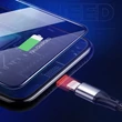 Kép 3/8 - Joyroom USB - Lightning kábel, 3 A, 1 m, fekete (S-1030N1)