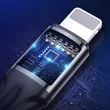 Kép 6/8 - Joyroom USB - Lightning kábel, 3 A, 1 m, fekete (S-1030N1)