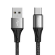 Kép 1/8 - Joyroom USB - USB Type C kábel, 3 A, 1 m, fekete (S-1030N1)