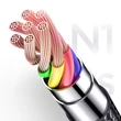 Kép 4/8 - Joyroom USB - USB Type C kábel, 3 A, 1 m, fekete (S-1030N1)