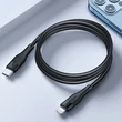 Kép 3/8 - Joyroom gyors töltő USB-C - Lightning kábel, Power Delivery, 2,4 A, 20 W, 1,2 m, fekete (S-1224M3)