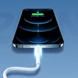 Kép 6/8 - Joyroom gyors töltő USB-C - Lightning kábel, Power Delivery, 2,4 A, 20 W, 1,2 m, fekete (S-1224M3)