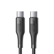 Kép 1/8 - Joyroom gyors töltő USB Type C - USB Type C kábel, Quick Charge, Power Delivery, 3 A, 60 W, 1,2 m, fekete (S-1230M3)