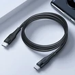 Kép 4/8 - Joyroom gyors töltő USB Type C - USB Type C kábel, Quick Charge, Power Delivery, 3 A, 60 W, 1,2 m, fekete (S-1230M3)