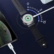 Kép 6/8 - Joyroom 2in1 vezeték nélküli Qi töltő Apple Watch-hoz / USB - Lightning kábel 1,5 m, fehér (S-IW002S)