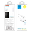 Kép 2/4 - Joyroom Lightning - 2x Lightning fejhallgató audio adapter és töltő, fehér (S-Y104)