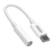 Kép 1/4 - Joyroom 3,5 mm-es mini jack - USB-C audio adapter, fehér (SH-C1)