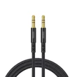 Kép 1/8 - Joyroom sztereó audio AUX kábel 3,5 mm mini jack, 1 m, fekete (SY-10A1)