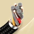 Kép 5/8 - Joyroom sztereó audio AUX kábel 3,5 mm mini jack, 2 m, fekete (SY-20A1)
