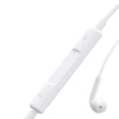 Kép 6/8 - Joyroom Ben Series Lightning fülhallgató távirányítóval és mikrofonnal, fehér (JR-EP3)