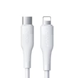Kép 1/8 - Joyroom USB Type C - Lightning kábel, Power Delivery, 20W, 2.4A, 0.25m, fehér (S-02524M3 White)