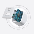 Kép 5/8 - Joyroom fali gyorstöltő (EU csatlakozó), USB / USB Typ C, 30W, Power Delivery, QuickCharge 3.0, AFC FCP, fehér (L-QP303)