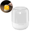 Kép 1/8 - Dudao vezeték nélküli Bluetooth 5.0 RGB hangszóró 5W 1200mAh, fehér (Y11S-white)