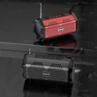 Kép 5/6 - Dudao vezeték nélküli Bluetooth 5.0 hangszóró, 3W, 500mAh, rádió, fekete (Y9s-black)