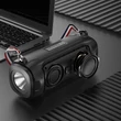 Kép 6/8 - Dudao vezeték nélküli Bluetooth 5.0 hangszóró, 5W, 1200mAh, FM rádió, napelemes, zöld (Y1XS-green)