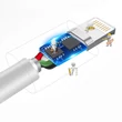 Kép 5/7 - Dudao kábel USB / USB Type C, 3A, 1m, fehér (L1T-white)