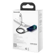 Kép 3/8 - Baseus Superior USB - Lightning gyorstöltő adatkábel, 2,4 A, 1 m, fekete (CALYS-A01)