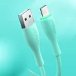Kép 3/8 - Joyroom USB - USB Type C kábel, 3 A, 1 m, fehér (S-1030M8-white)