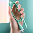 Kép 4/8 - Joyroom USB - USB Type C kábel, 3 A, 1 m, fehér (S-1030M8-white)