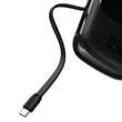 Kép 7/8 - Baseus Qpow digitális kijelzős Power bank 20000mAh 22,5W USB / USB Type C / USB Type C kábel, Gyorstöltés, SCP AFC FCP, fekete (PPQD-I01)