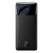 Kép 2/8 - Baseus Bipow digitális kijelzős Power bank 30000mAh, 20W, 2x USB / USB Type C / micro USB,  Quick Charge, AFC FCP, fekete (PPDML-N01)