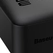 Kép 6/8 - Baseus Bipow digitális kijelzős Power bank 30000mAh, 20W, 2x USB / USB Type C / micro USB,  Quick Charge, AFC FCP, fekete (PPDML-N01)