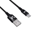 Kép 3/8 - Wozinsky kábel USB - microUSB, 2,4A, 2m, fekete (WUC-M2B)