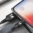 Kép 7/8 - Wozinsky kábel USB - microUSB, 2,4A, 2m, fekete (WUC-M2B)